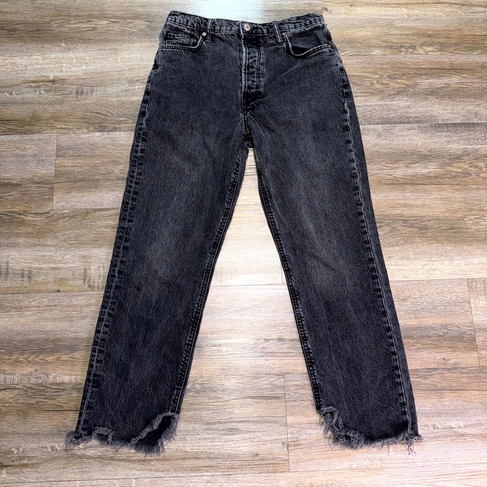 We The Free By Free People Tapered Baggy High Rise Boyfriend Fit Jeans Women 27